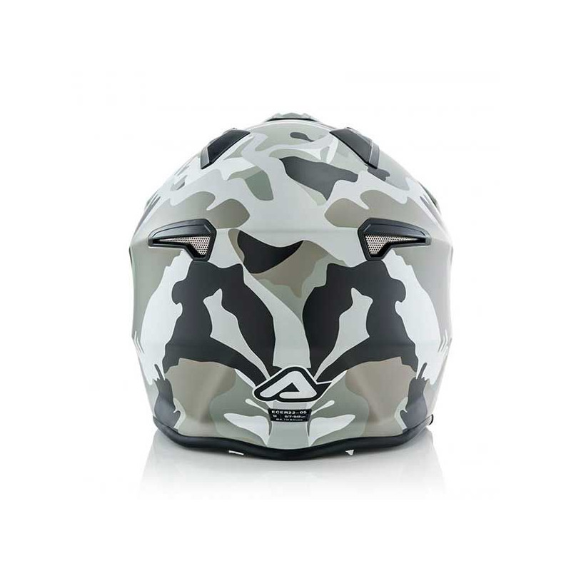 Casque Acerbis Trial Jet Aria Camouflage Mat