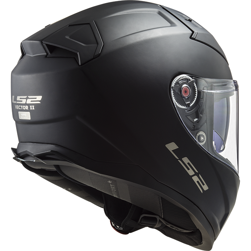 Casque Ls Ff Vector Ii Solid Noire Mat