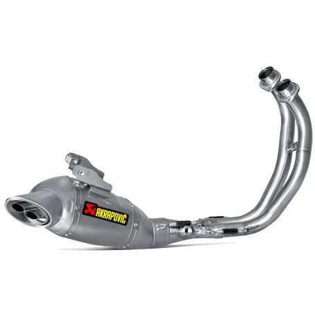 Ligne complète Inox Akrapovic Racing homologué avec P KAT 028 Yamaha