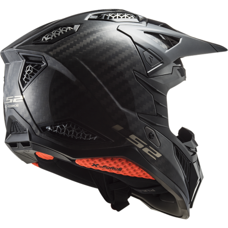 Casque Moto Cross Enduro En Carbone Ls2 MX703 X-FORCE FIRESKULL